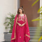 Georgette Designer Gown With Dupatta - MYLUXURY LANE ENTERPRISE