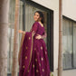 Georgette Designer Gown With Dupatta - MYLUXURY LANE ENTERPRISE