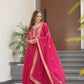 Georgette Designer Gown With Dupatta - MYLUXURY LANE ENTERPRISE