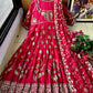 Embroidery Anarkali Long Sequin Gown - MYLUXURY LANE ENTERPRISE
