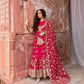 Embroidery Anarkali Long Sequin Gown - MYLUXURY LANE ENTERPRISE