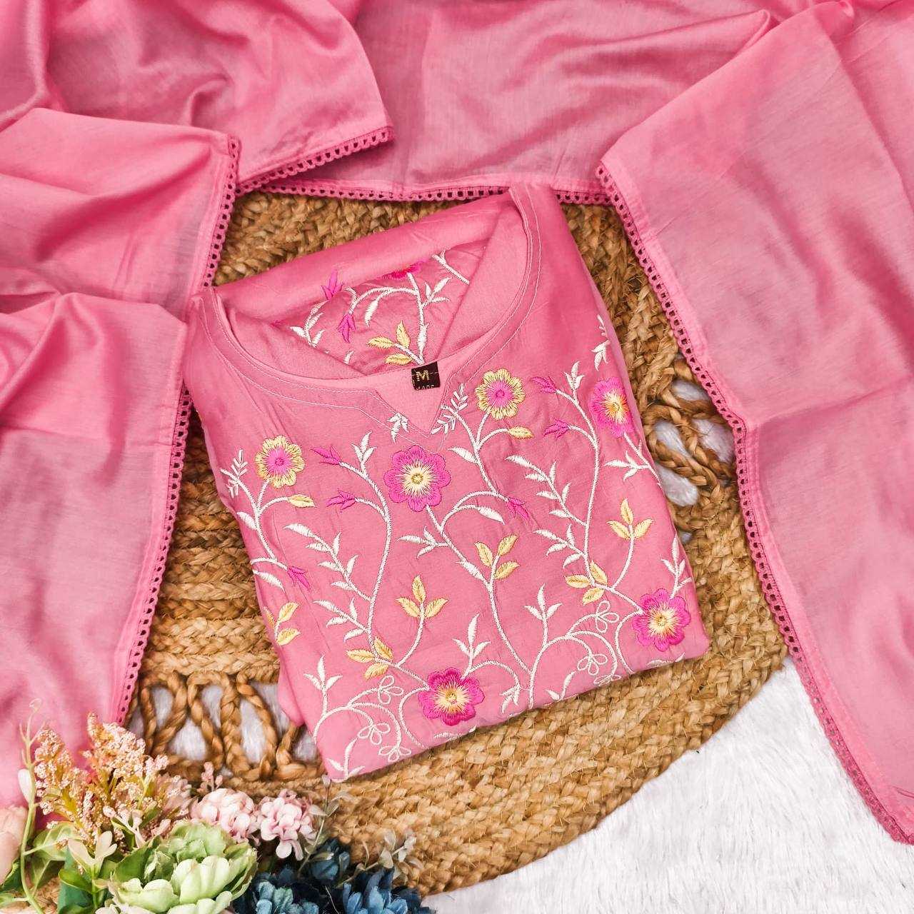 Georgette Embroidered Kurtis