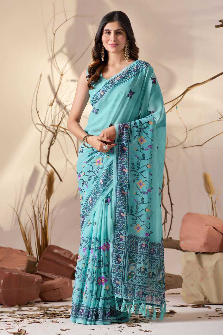 Georgette  Floral Sarees