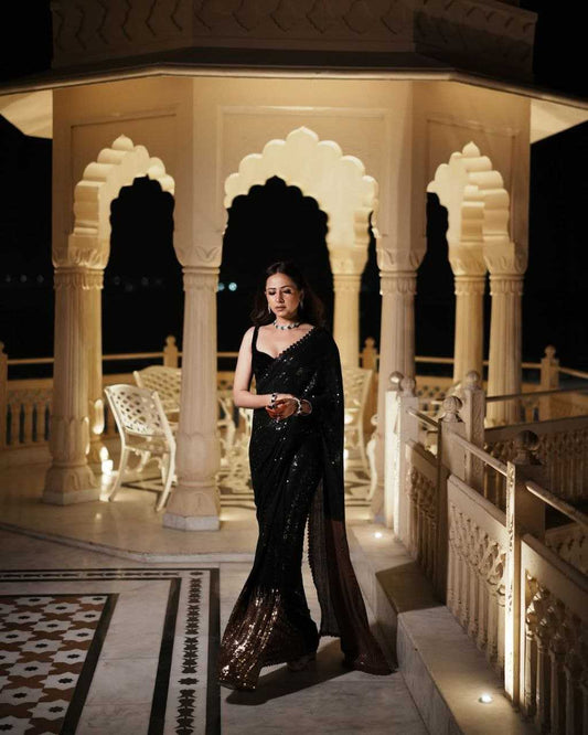 Party Wear Sarees Georgette Saree