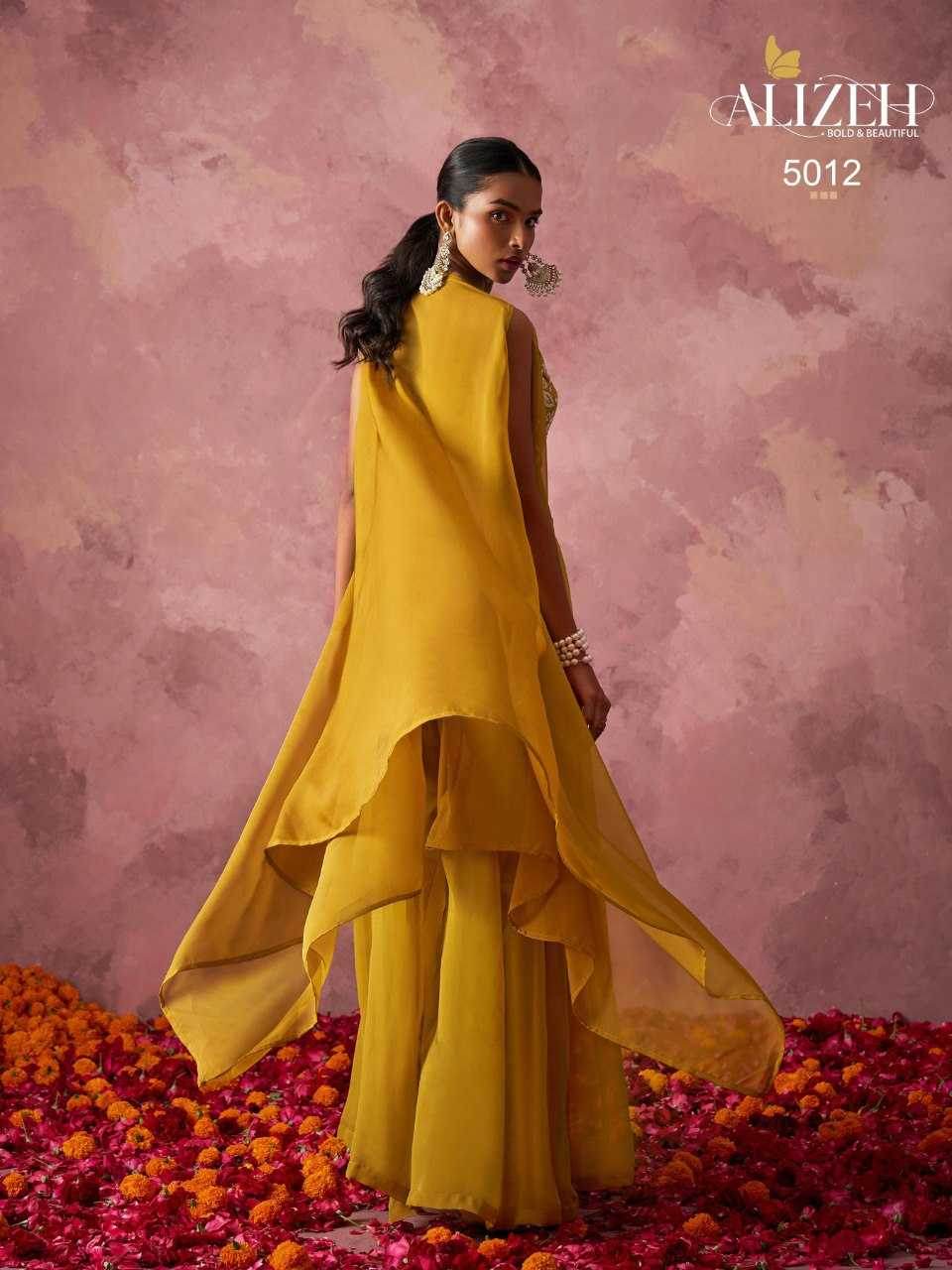 Georgette Indo Western Embroidery Suit - MYLUXURY LANE ENTERPRISE