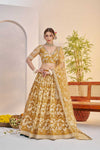 Georgette Embroidered Zari Work Sequins Lehenga