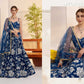 Georgette Embroidered Zari Work Sequins Lehenga