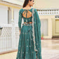 Georgette Traditional Embroidered Lehenga - MYLUXURY LANE ENTERPRISE