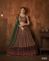 Georgette Designer Lehenga Choli Sangeet Outfits - MYLUXURY LANE ENTERPRISE