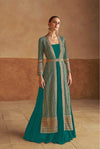 Embroidery Georgette Designer Gown - MYLUXURY LANE ENTERPRISE
