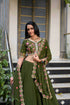 Georgette Green Lehengas Festive Collection for Elegance - MYLUXURY LANE ENTERPRISE