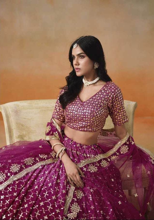 Georgette Designer Lehenga - MYLUXURY LANE ENTERPRISE