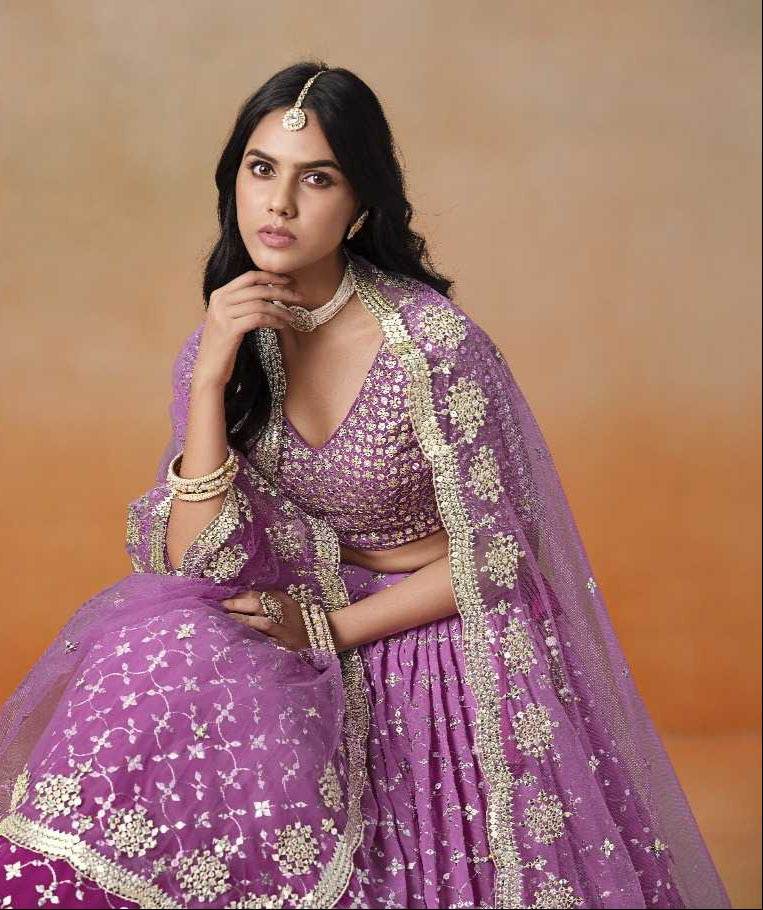 Georgette Designer Lehenga - MYLUXURY LANE ENTERPRISE