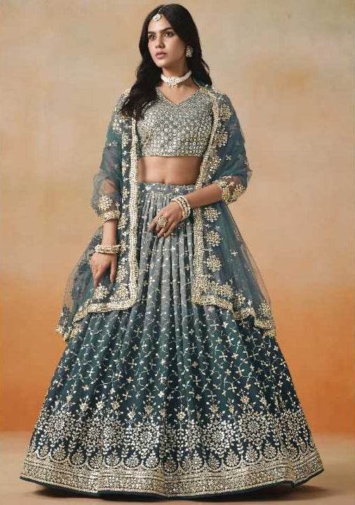 Georgette Designer Lehenga - MYLUXURY LANE ENTERPRISE