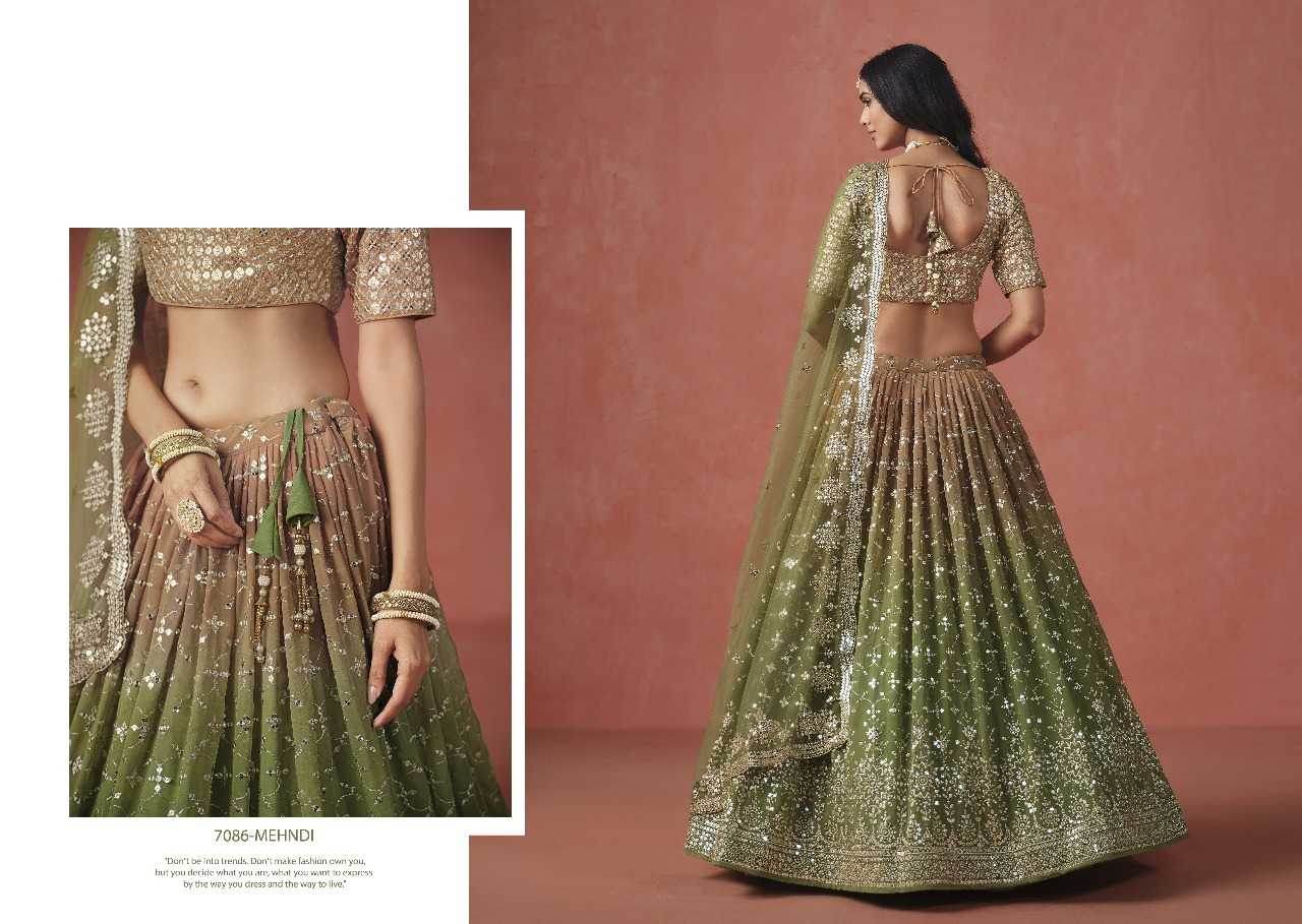 Georgette Designer Lehenga - MYLUXURY LANE ENTERPRISE