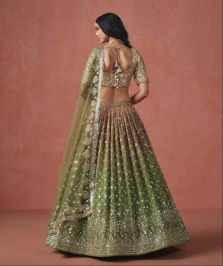 Georgette Designer Lehenga - MYLUXURY LANE ENTERPRISE