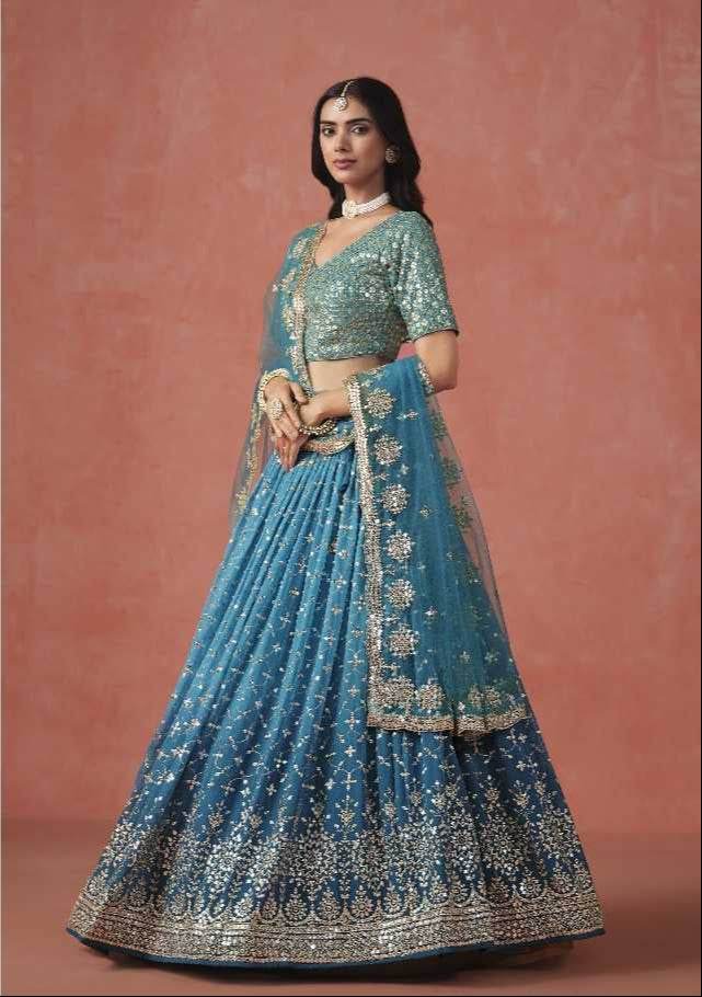 Georgette Designer Lehenga - MYLUXURY LANE ENTERPRISE