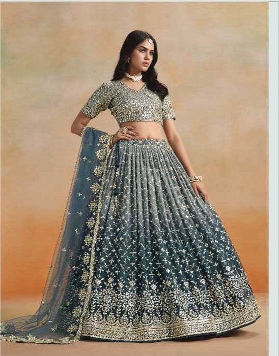 Georgette Designer Lehenga - MYLUXURY LANE ENTERPRISE