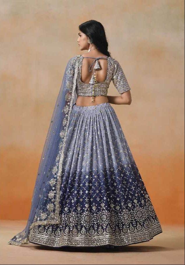 Georgette Designer Lehenga - MYLUXURY LANE ENTERPRISE