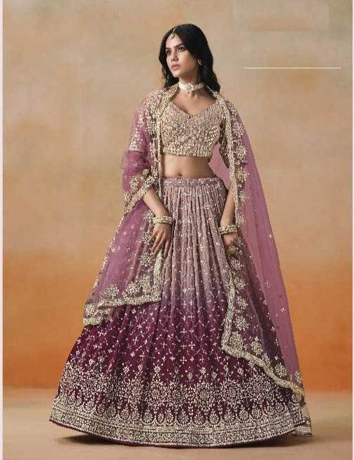 Georgette Designer Lehenga - MYLUXURY LANE ENTERPRISE