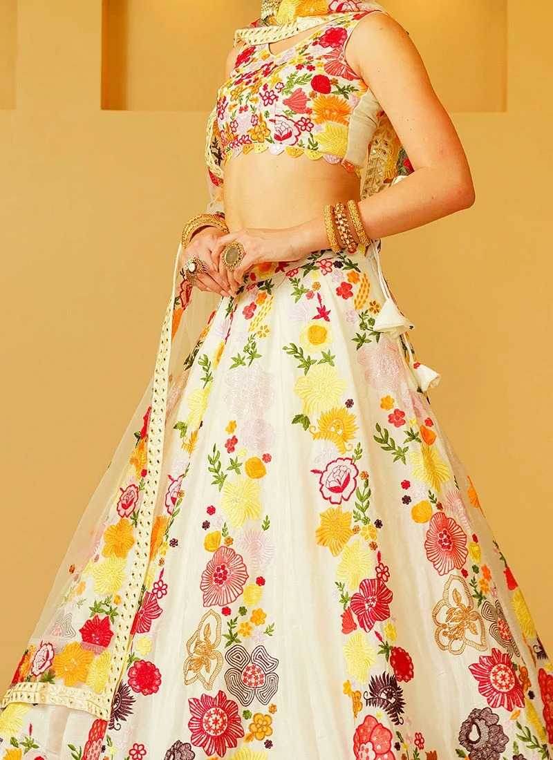 Georgette Designer Lehenga - MYLUXURY LANE ENTERPRISE