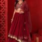 Georgette Designer Lehenga With Dupatta - MYLUXURY LANE ENTERPRISE