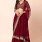 Georgette Designer Lehenga With Dupatta - MYLUXURY LANE ENTERPRISE