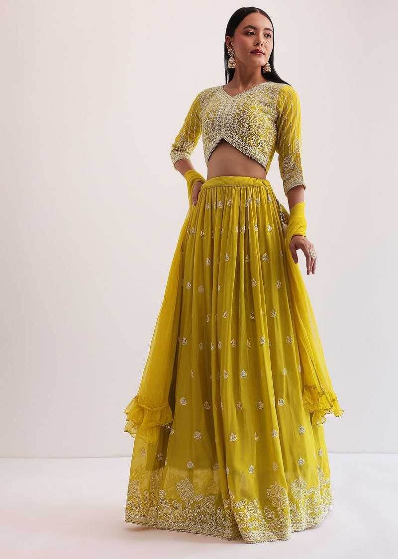 Georgette Designer Lehenga - MYLUXURY LANE ENTERPRISE