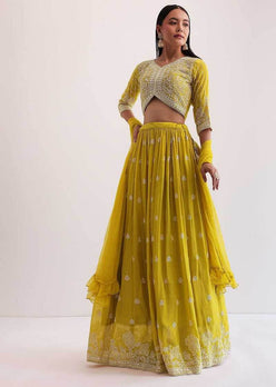Georgette Designer Lehenga - MYLUXURY LANE ENTERPRISE