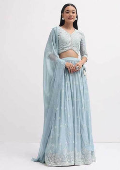 Georgette Designer Lehenga - MYLUXURY LANE ENTERPRISE