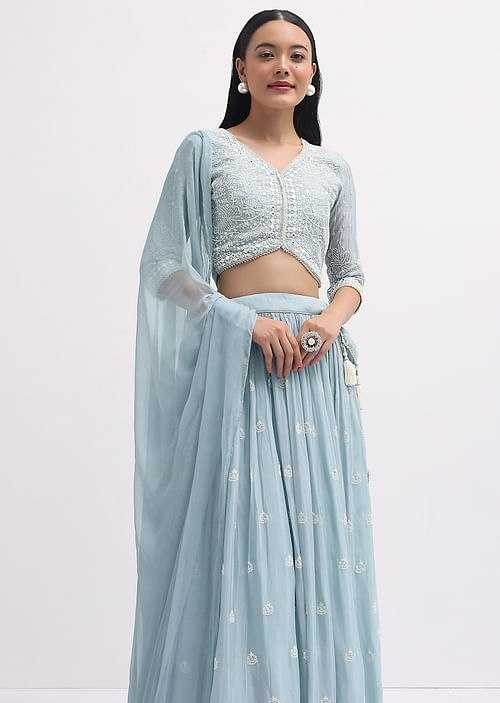 Georgette Designer Lehenga - MYLUXURY LANE ENTERPRISE