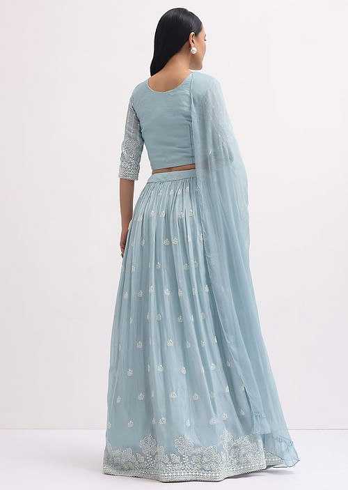 Georgette  Designer Lehenga