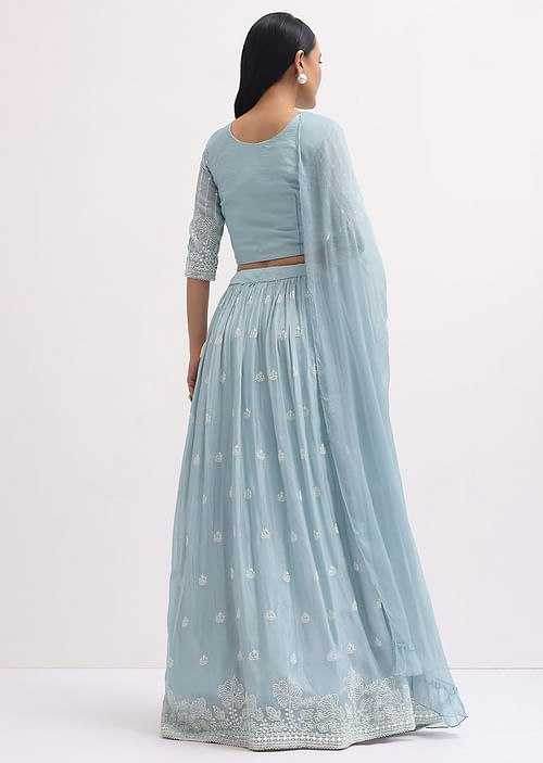 Georgette Designer Lehenga - MYLUXURY LANE ENTERPRISE