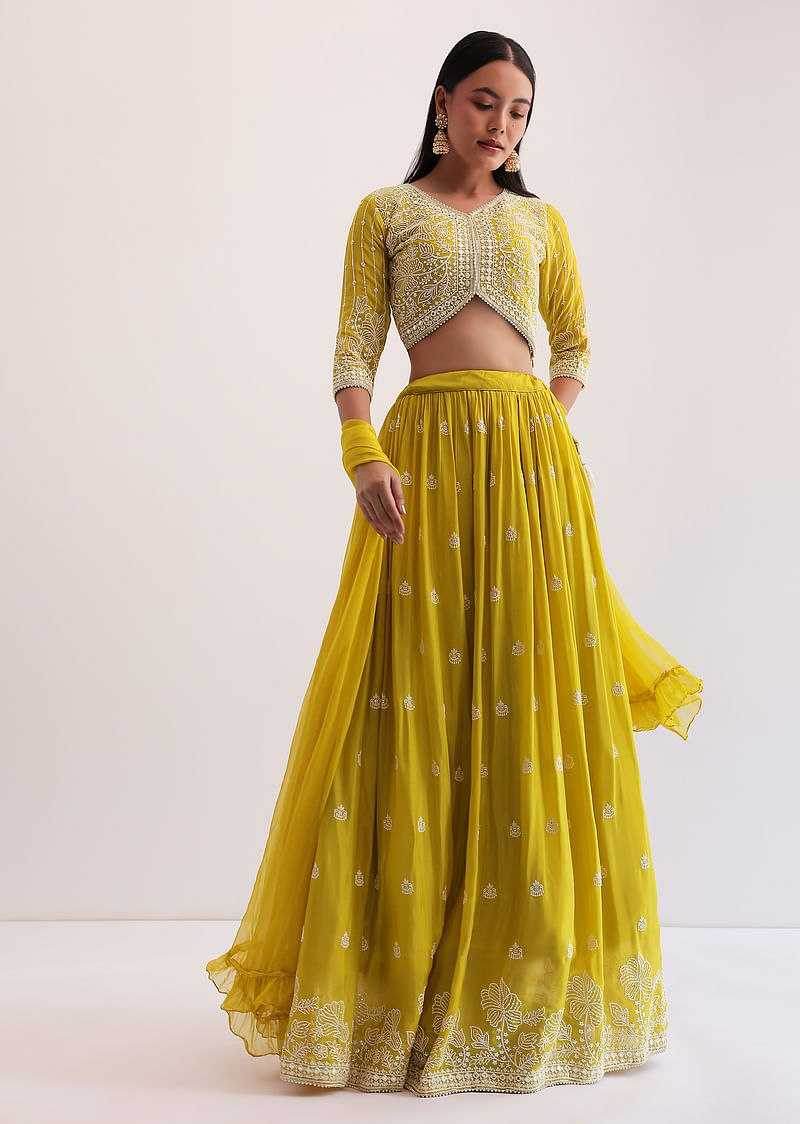 Georgette Designer Lehenga - MYLUXURY LANE ENTERPRISE