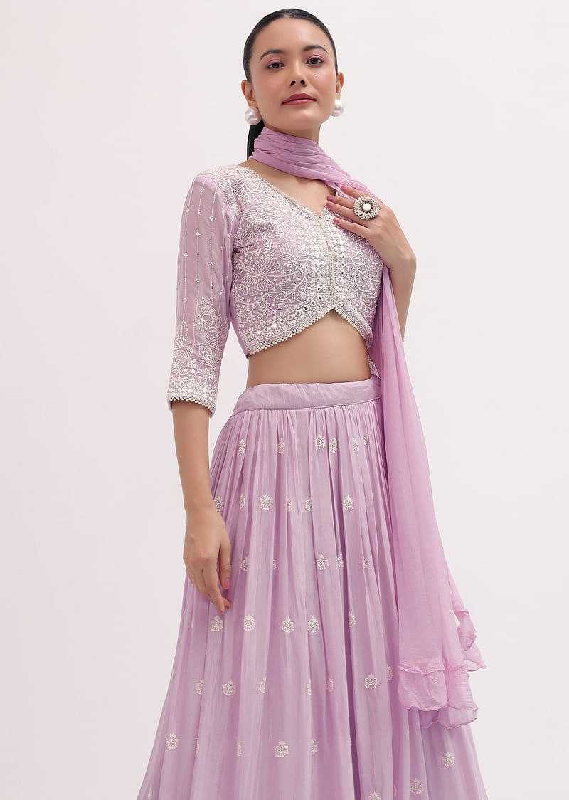 Georgette  Designer Lehenga