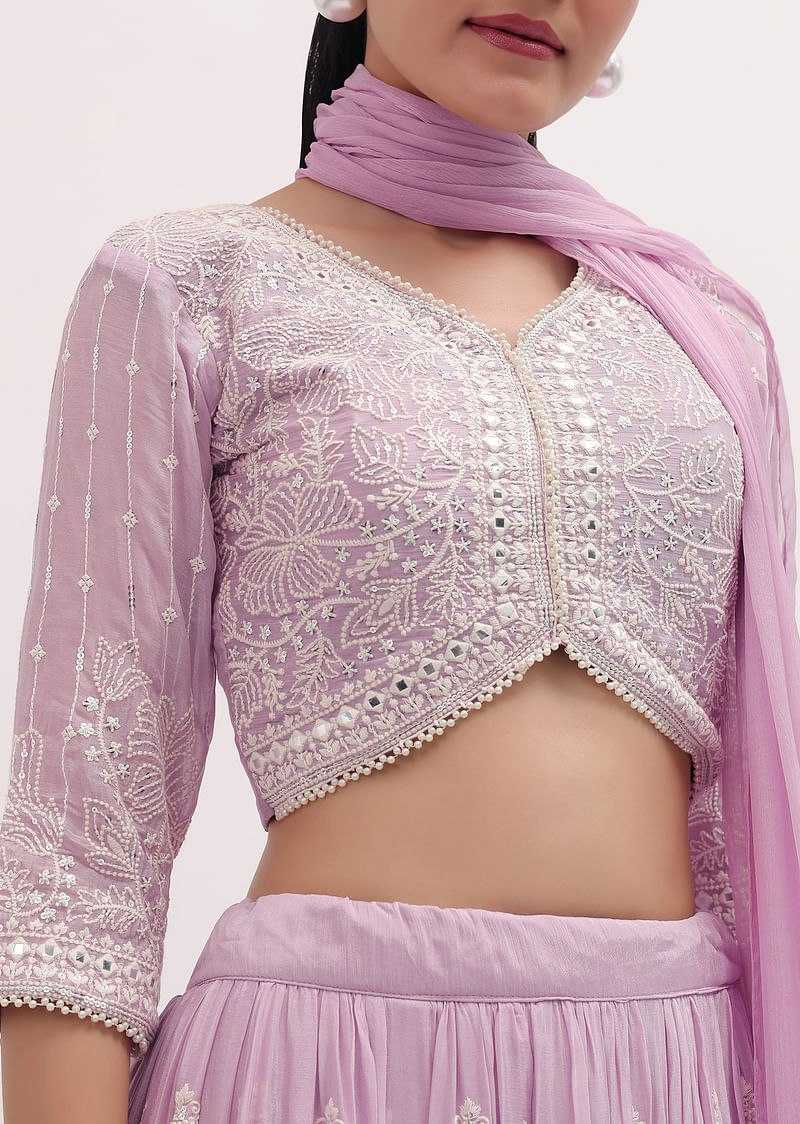 Georgette  Designer Lehenga
