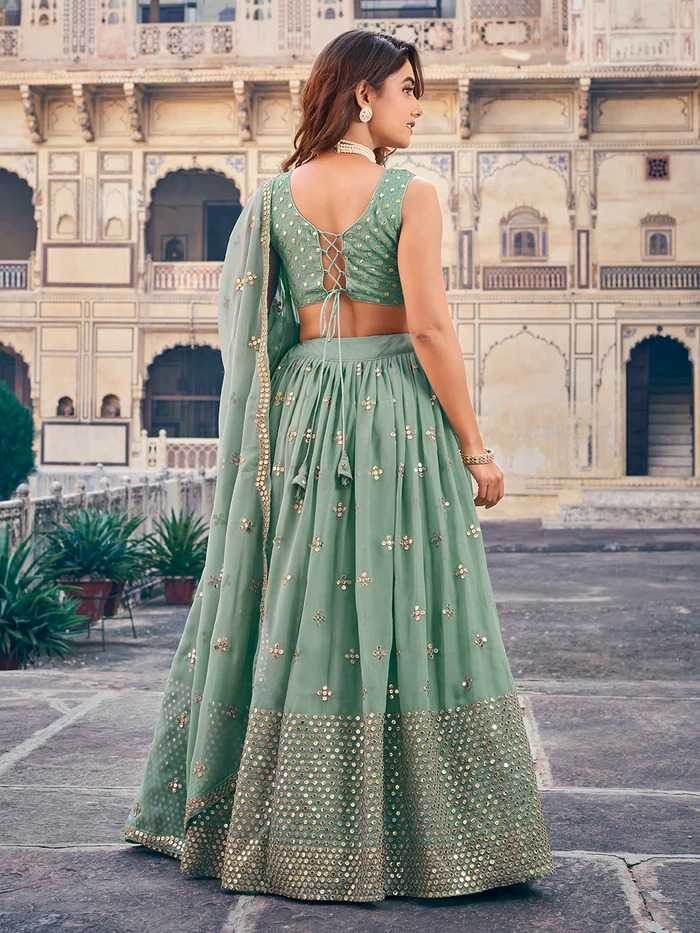 Georgette Designer Lehenga - MYLUXURY LANE ENTERPRISE