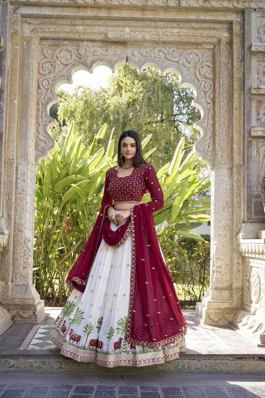 Georgette Designer Lehenga Choli - MYLUXURY LANE ENTERPRISE