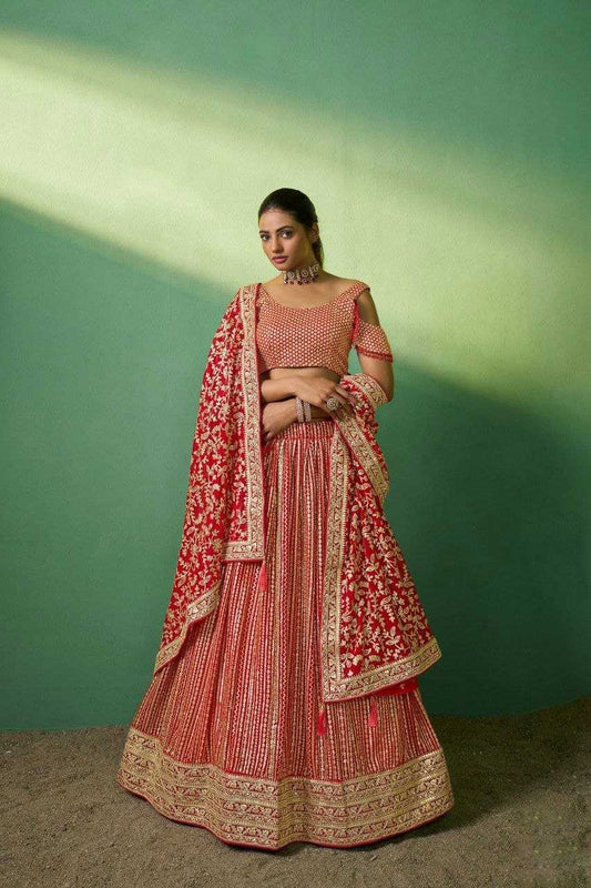 Georgette Designer  Lehenga