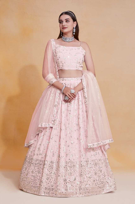Georgette  Designer Lehenga  With Dupatta