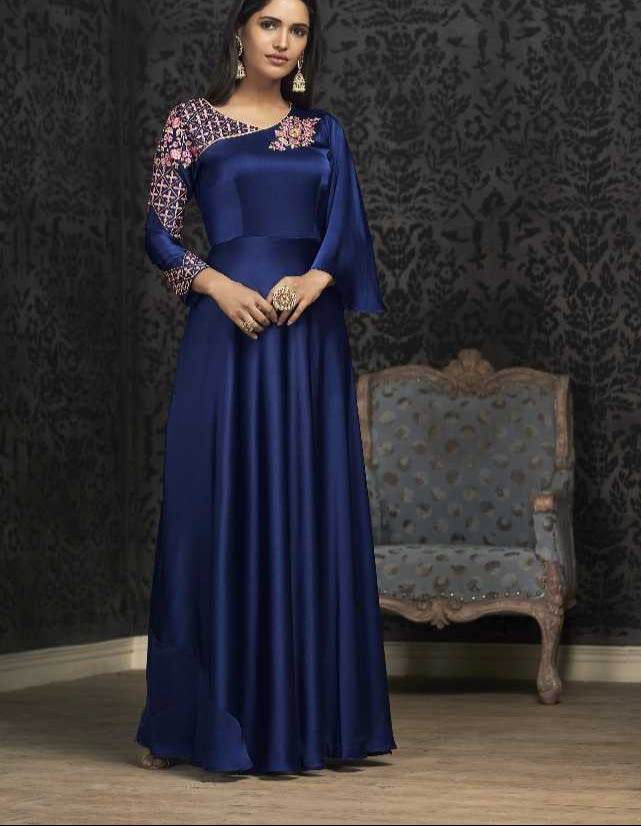 Elegant Georgette Party Gown for Special Occasions - MYLUXURY LANE ENTERPRISE