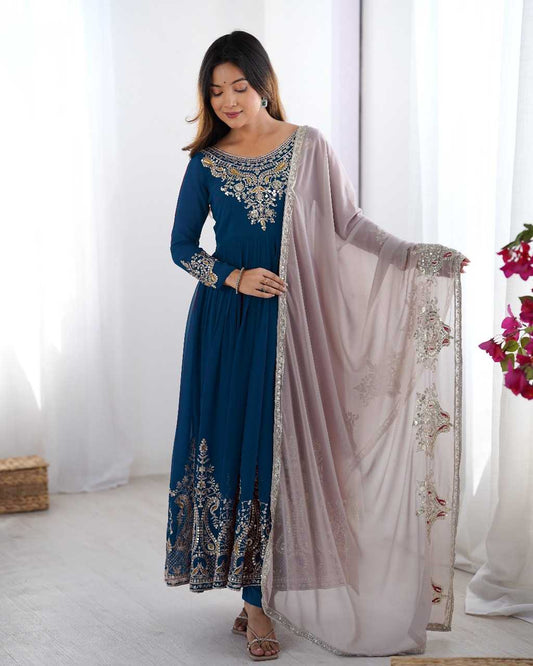 Georgette Designer Suit