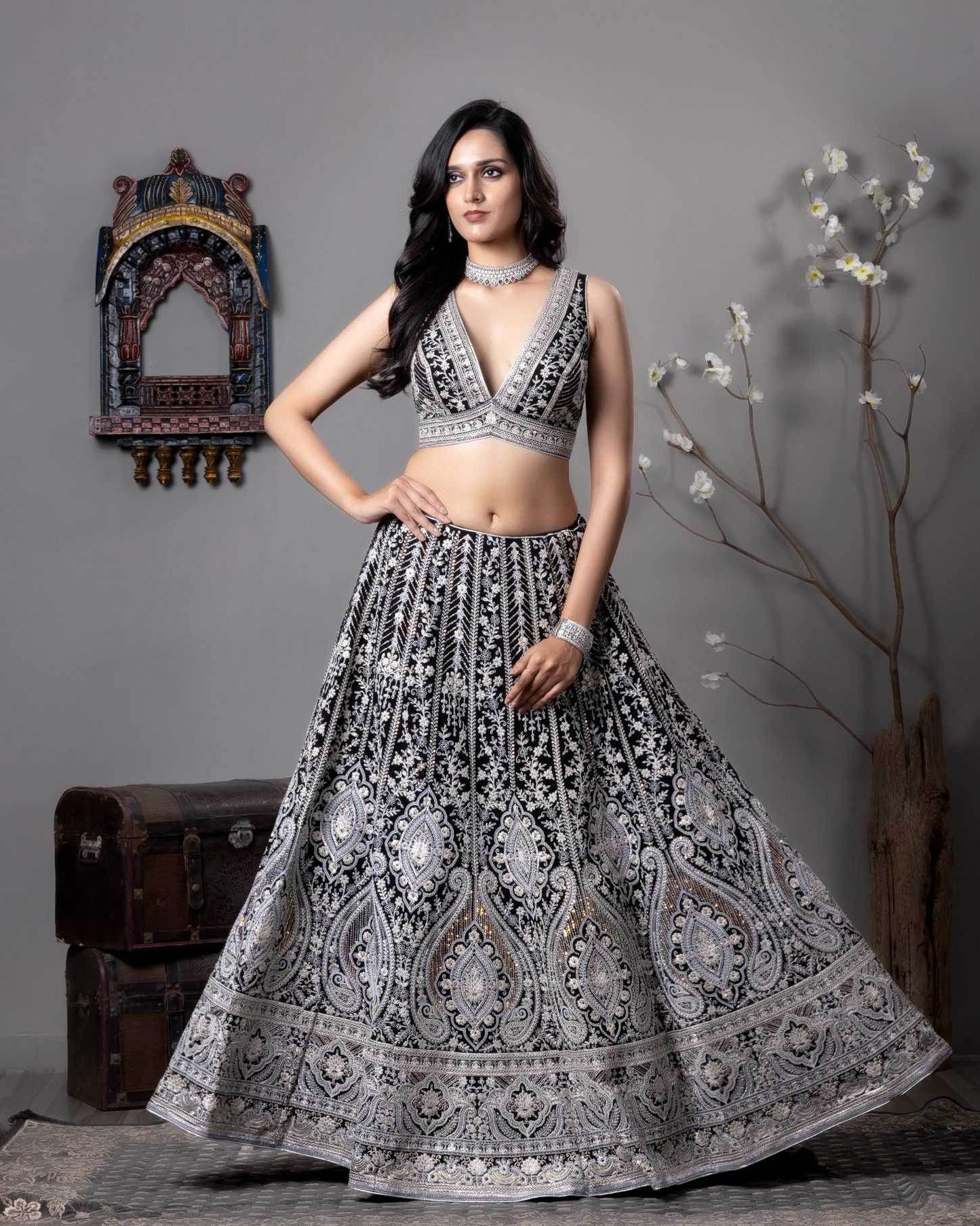 Elegant Bridal Designer Lehenga Choli for Special Day - MYLUXURY LANE ENTERPRISE