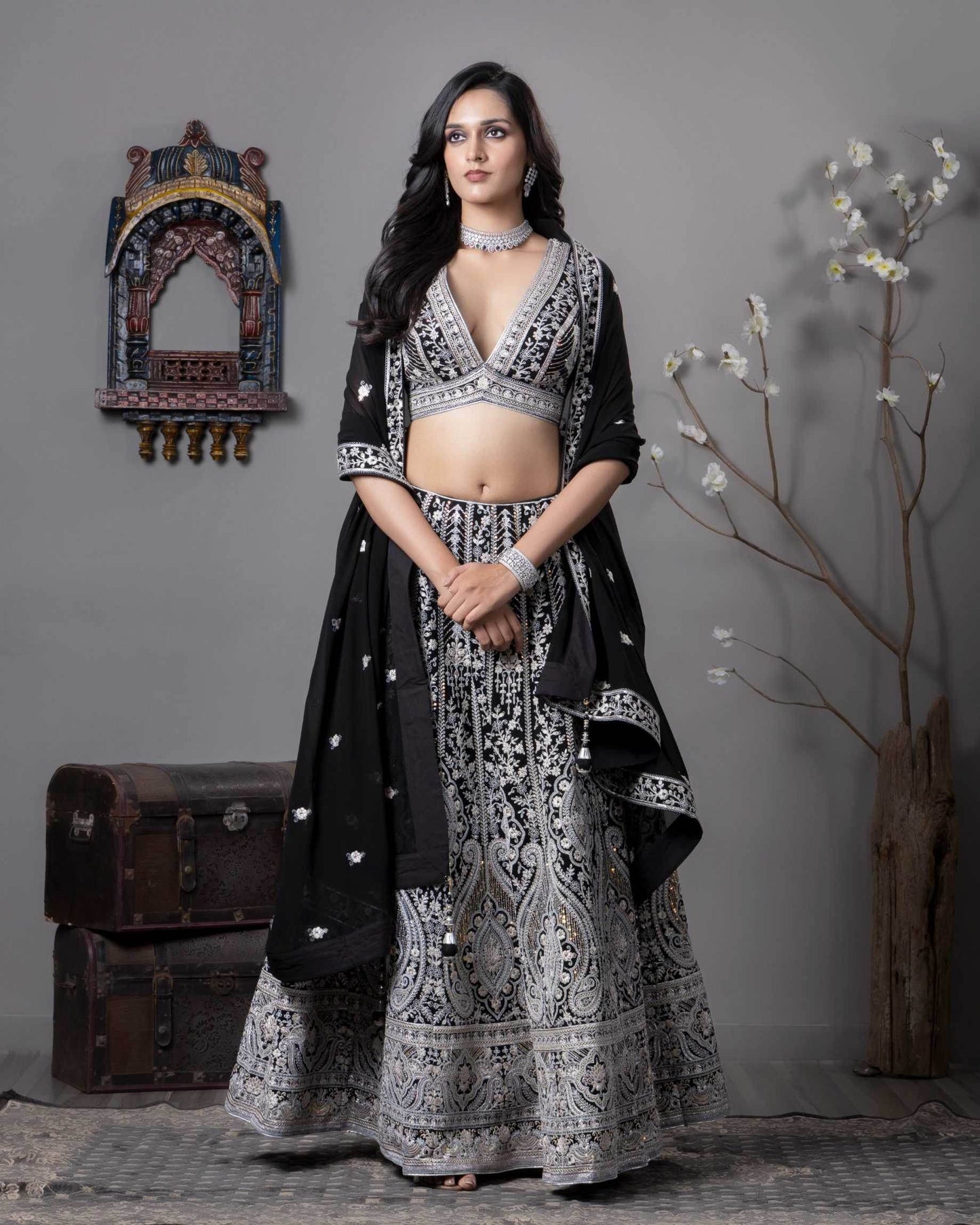 Elegant Bridal Designer Lehenga Choli for Special Day - MYLUXURY LANE ENTERPRISE