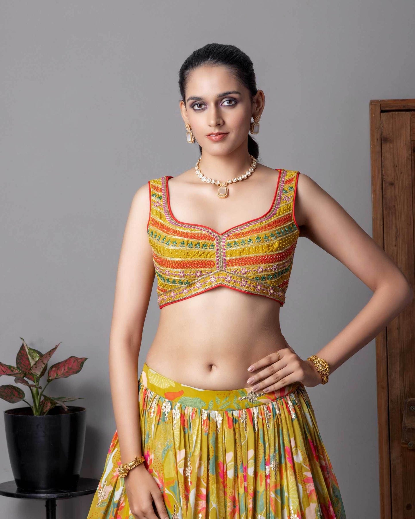 Elegant Bridal Designer Lehenga Choli for Special Day - MYLUXURY LANE ENTERPRISE