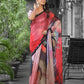 Georgette Designer Ready To Wear Saree - MYLUXURY LANE ENTERPRISE