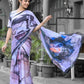 Georgette Designer Ready To Wear Saree - MYLUXURY LANE ENTERPRISE