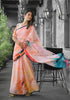 Georgette Designer Ready To Wear Saree - MYLUXURY LANE ENTERPRISE