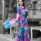 Georgette Designer Ready To Wear Saree - MYLUXURY LANE ENTERPRISE