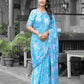 Georgette Designer Ready To Wear Saree - MYLUXURY LANE ENTERPRISE